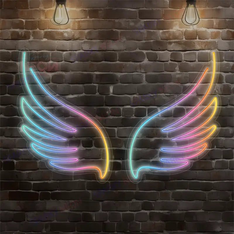 Wings Neon Sign