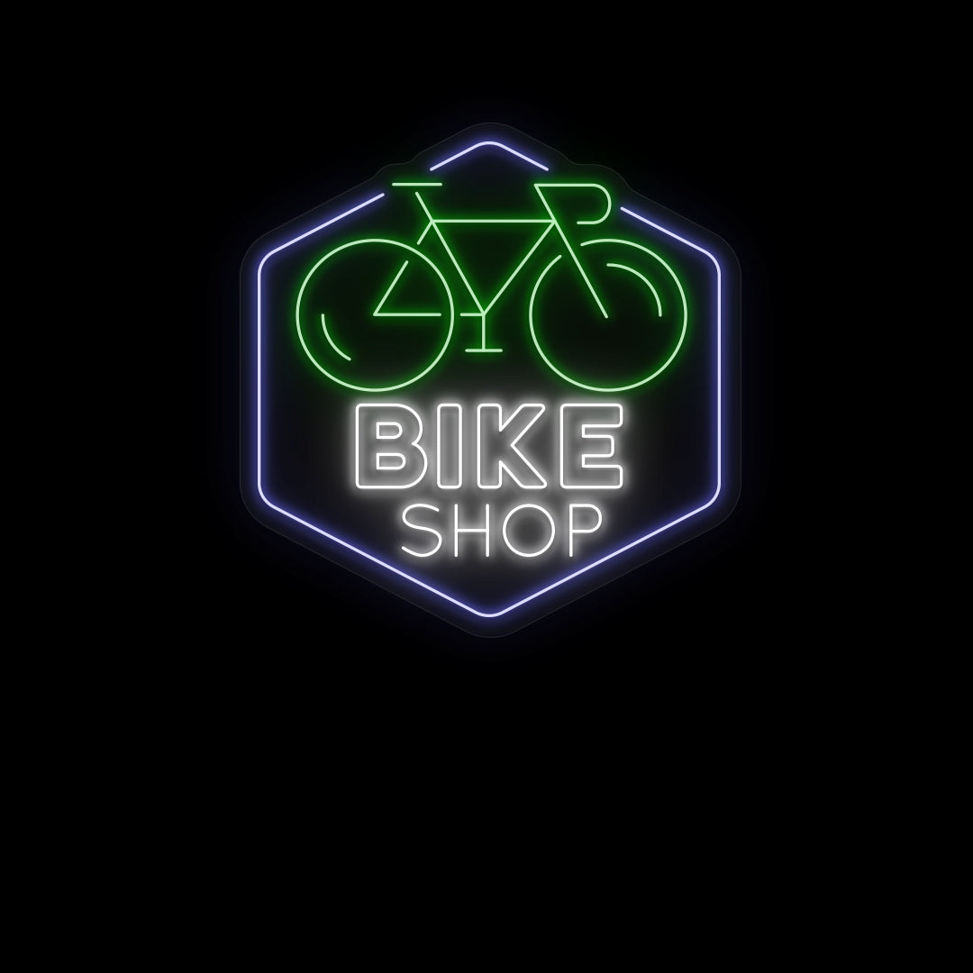 Bike Shop LED Sign