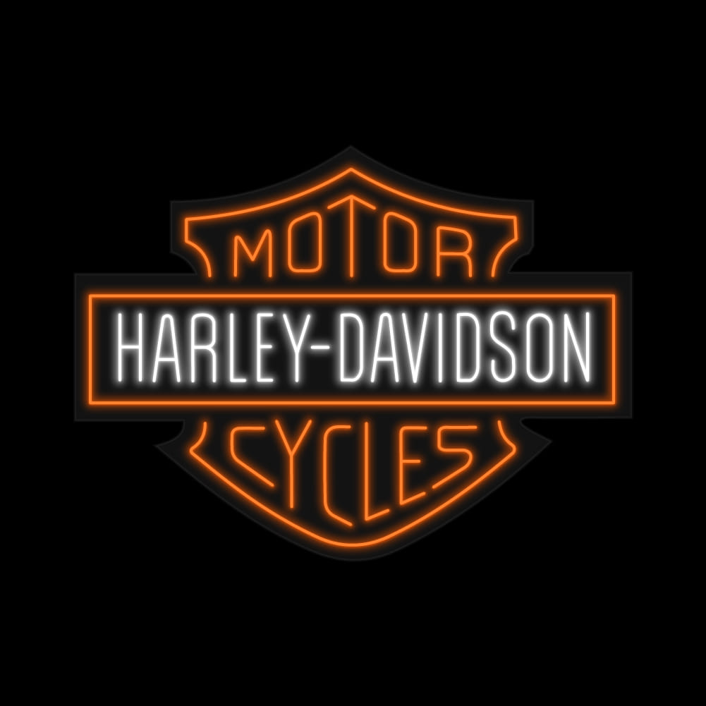 Harley Davidson Neon Sign