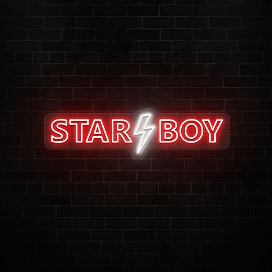 Star Boy Neon Sign