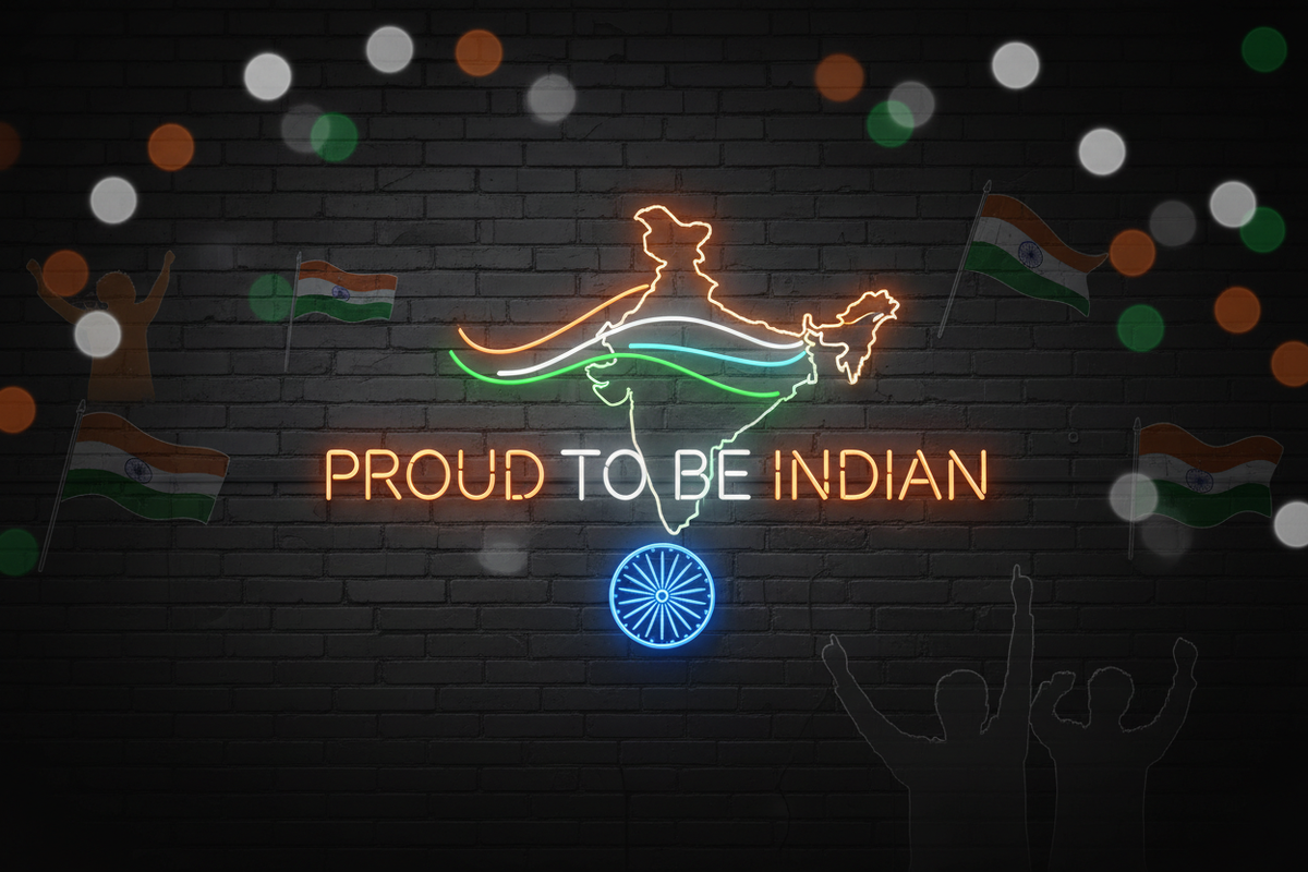 Patriotic Neon Sign lifestyle