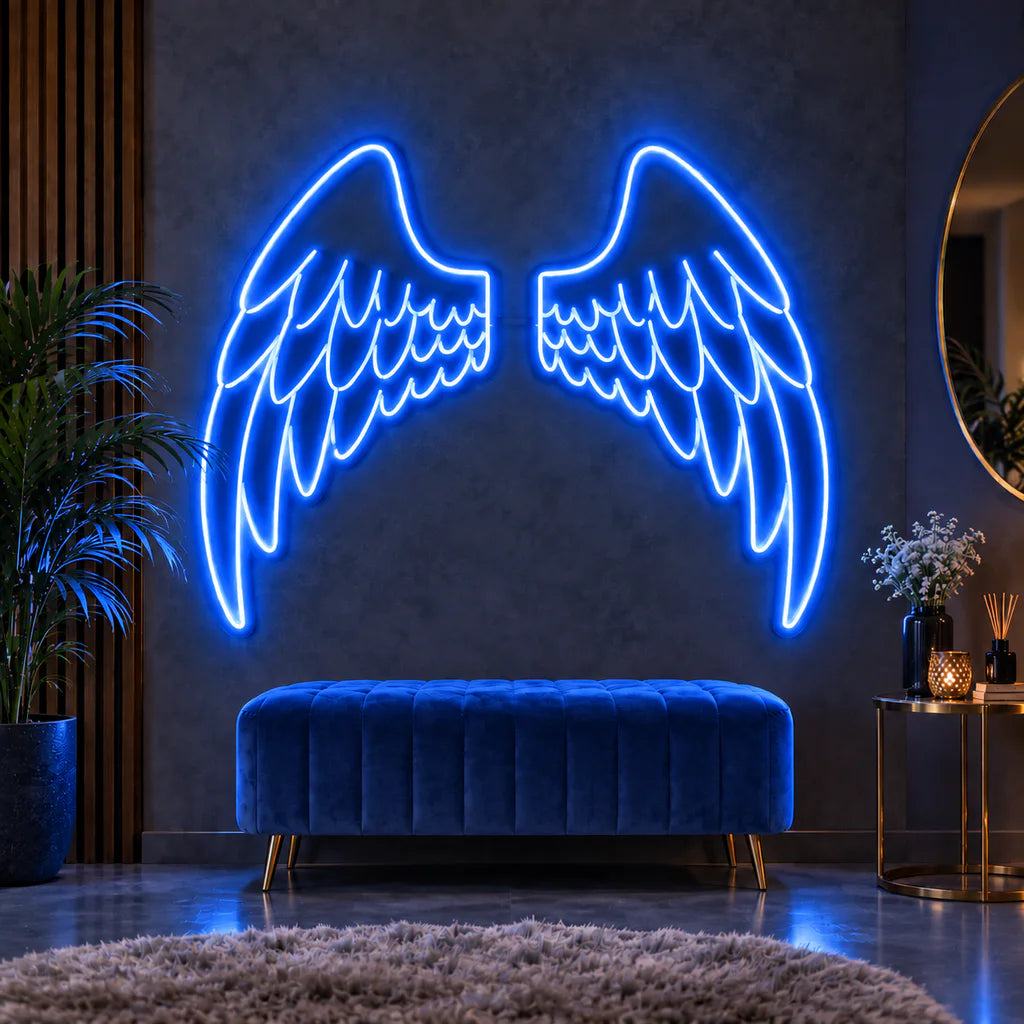 Angel Wings Neon Sign