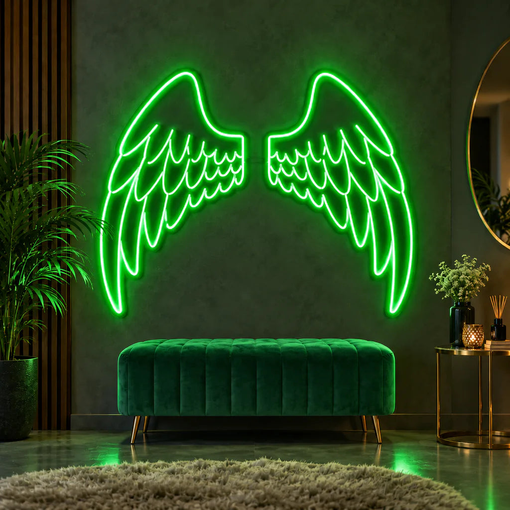 Angel Wings Neon Sign
