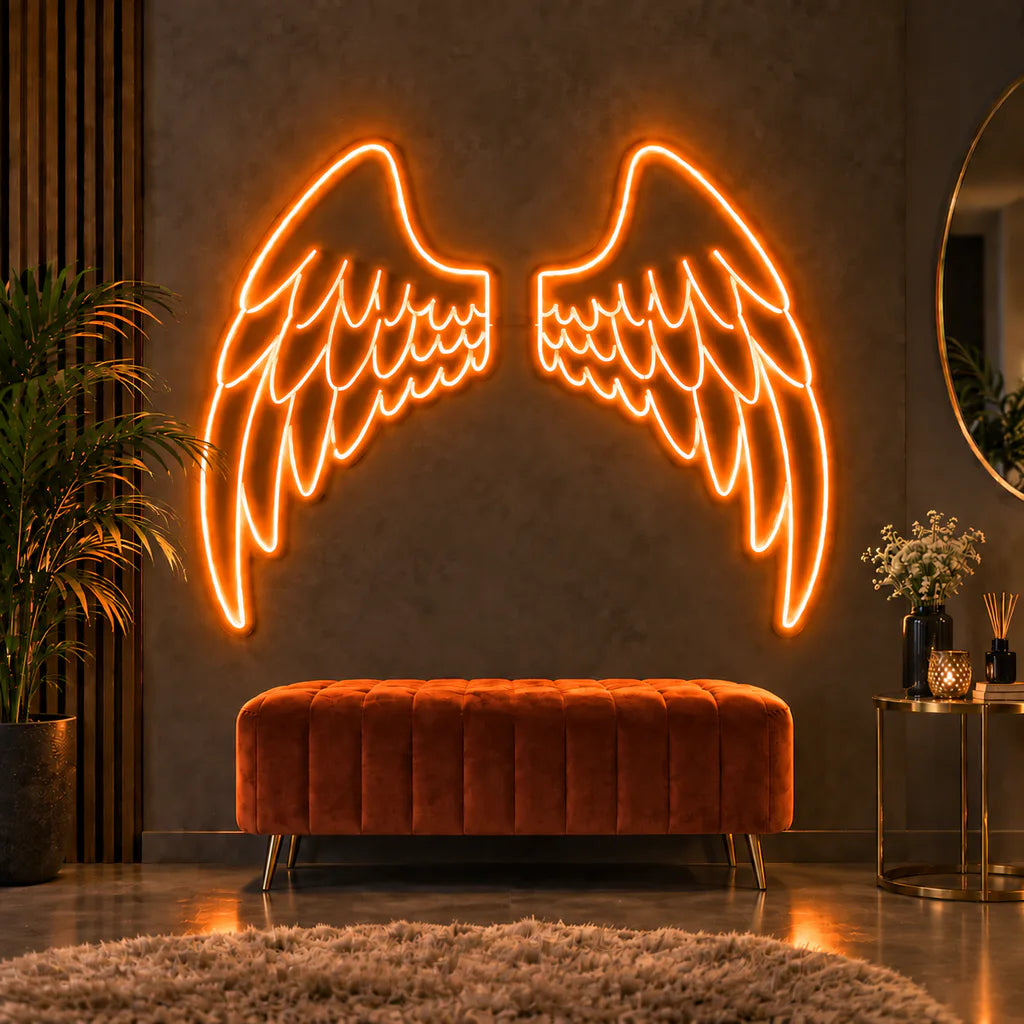 Angel Wings Neon Sign