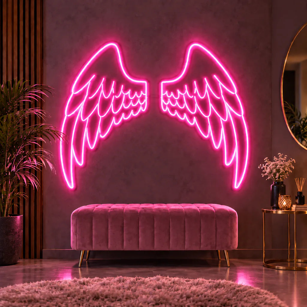 Angel Wings Neon Sign