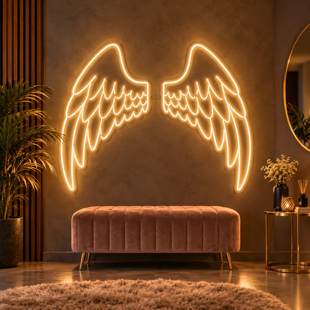 Angel Wings Neon Sign