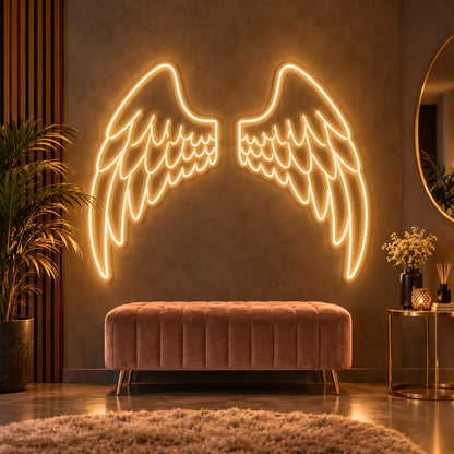 Angel Wings Neon Sign
