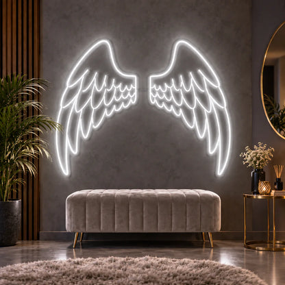 Angel Wings Neon Sign