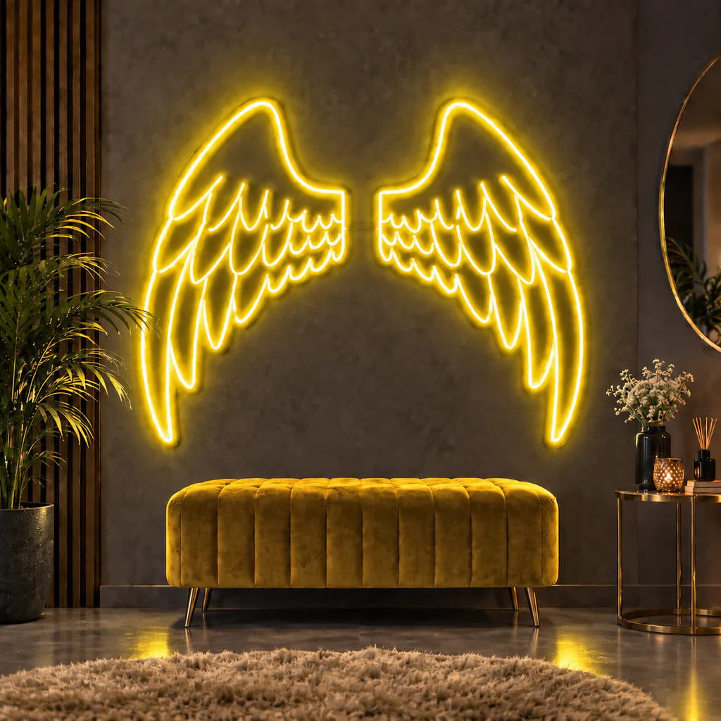 Angel Wings Neon Sign