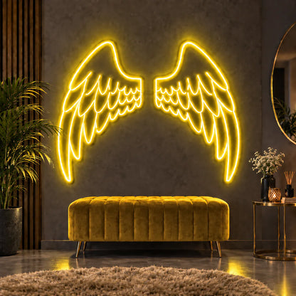 Angel Wings Neon Sign