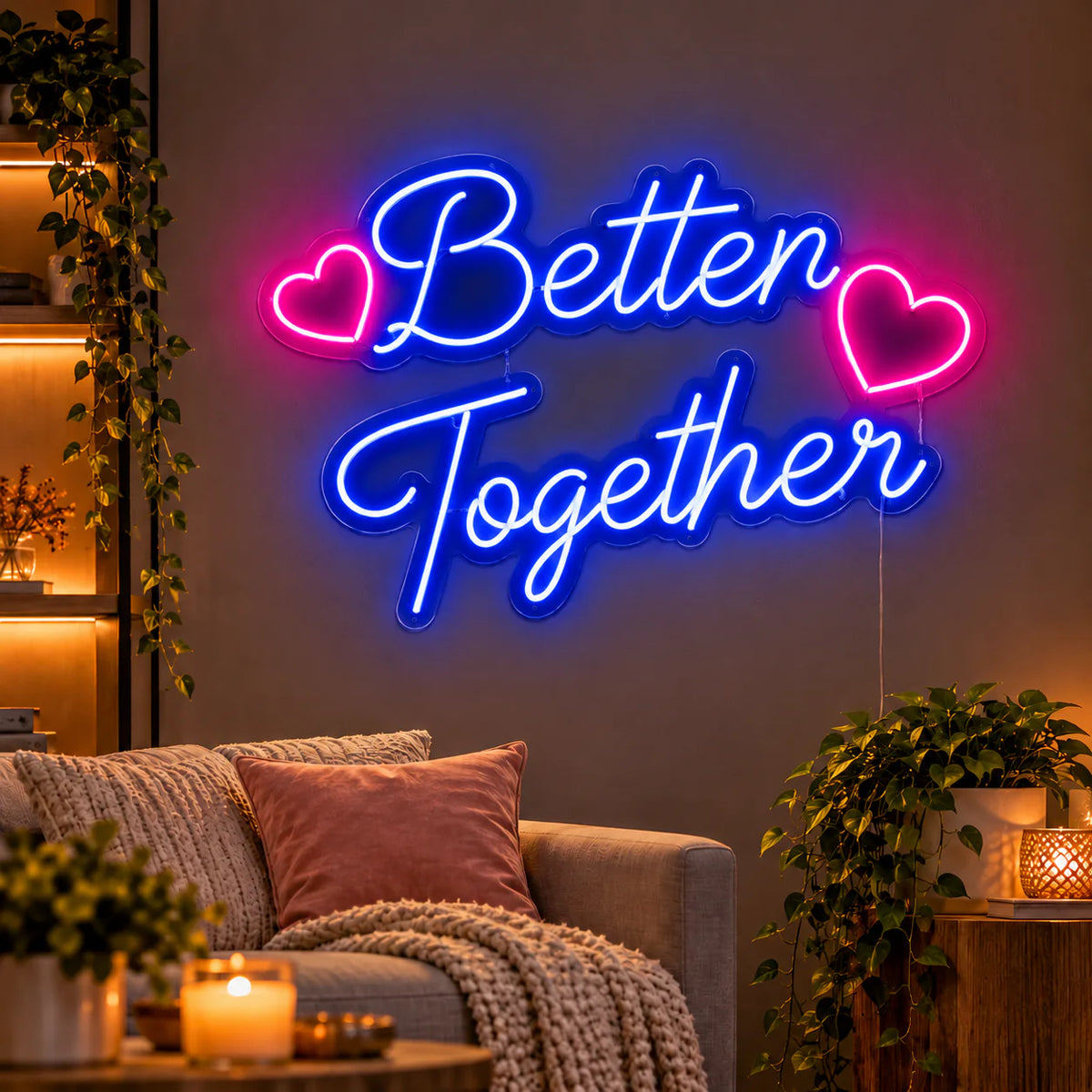 Better Together Neon Sign