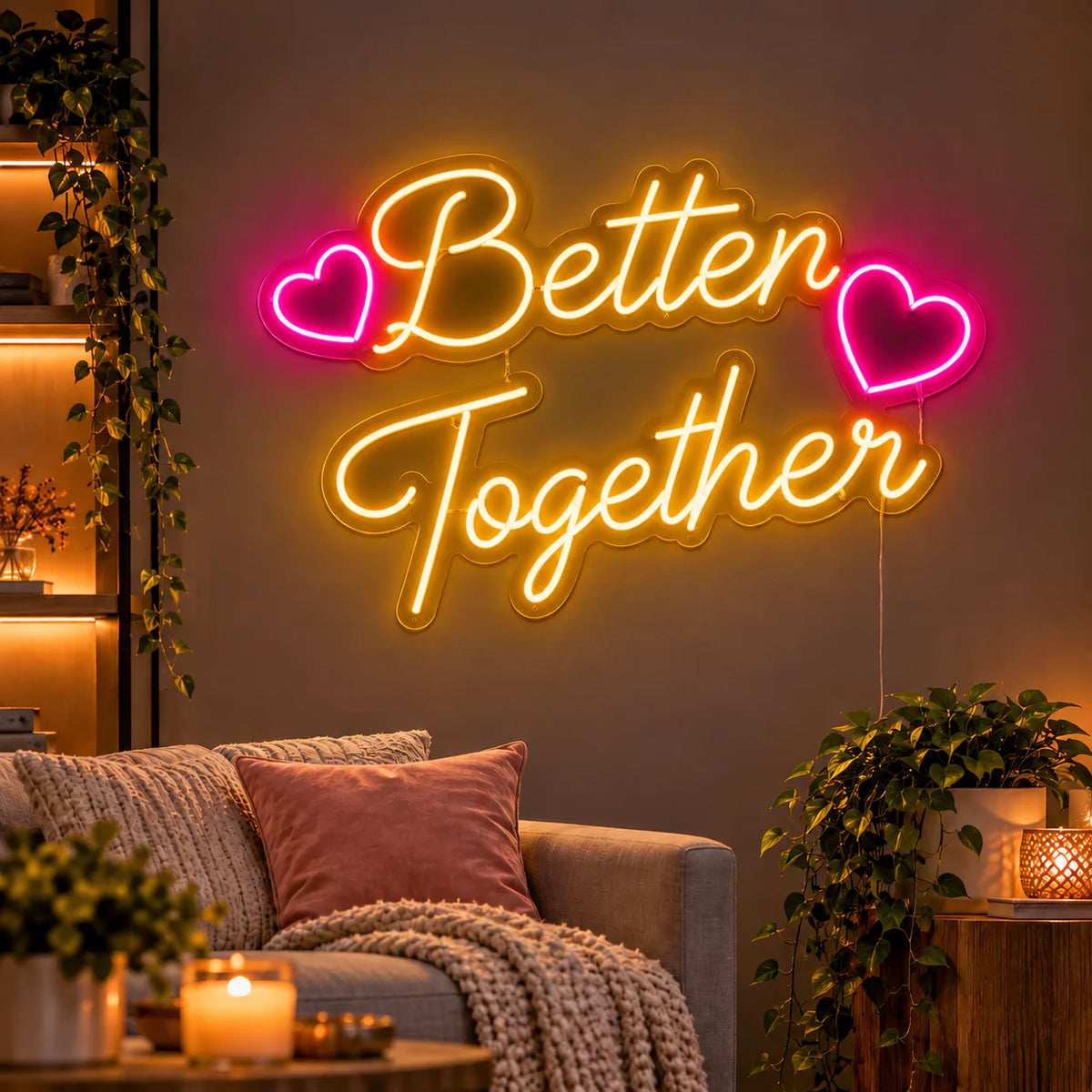 Better Together Neon Sign