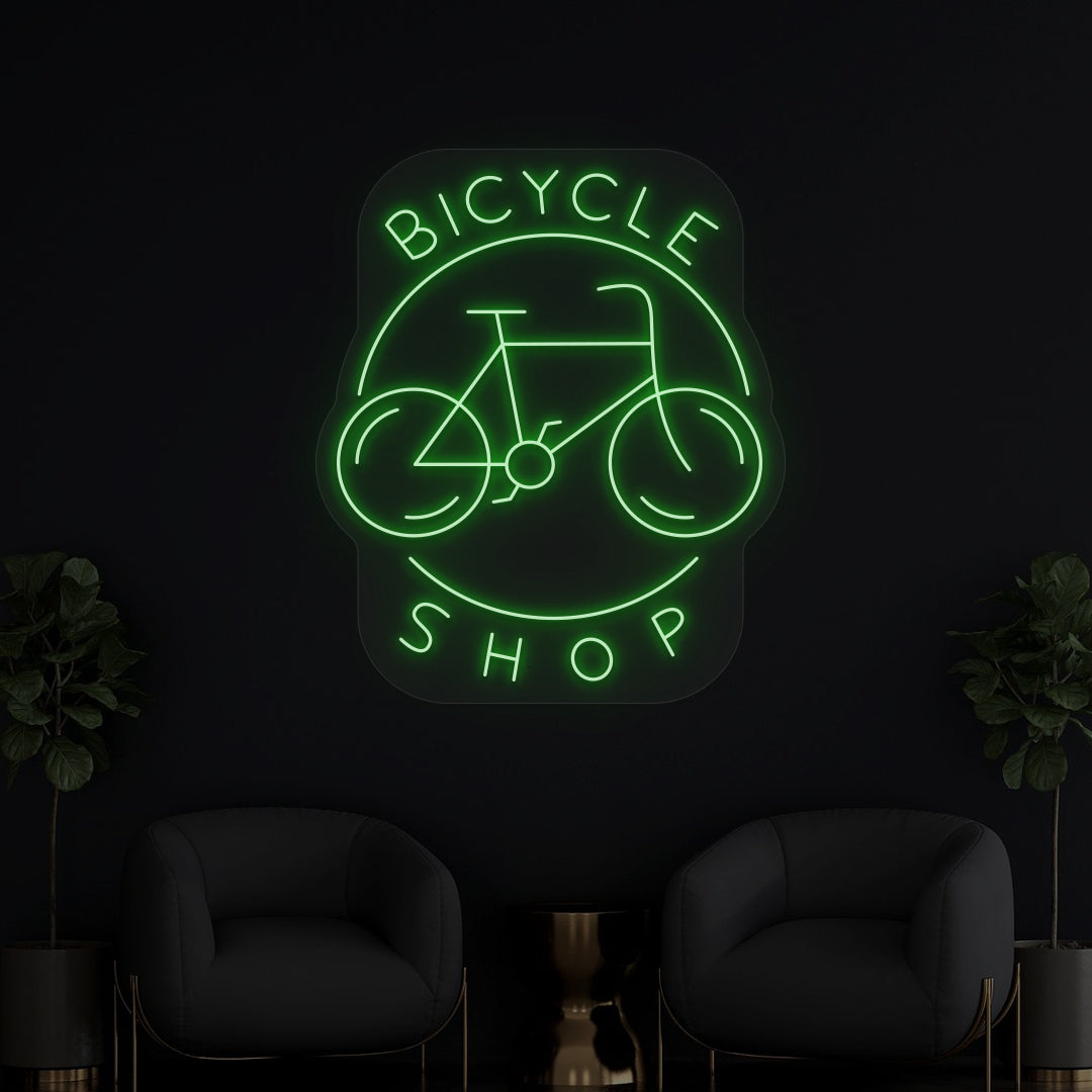 Bicycle Shop Neon Sign 