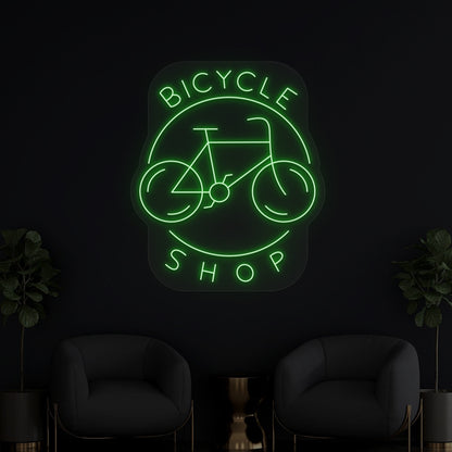 Bicycle Shop Neon Sign 