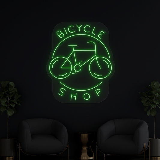 Bicycle Shop Neon Sign 