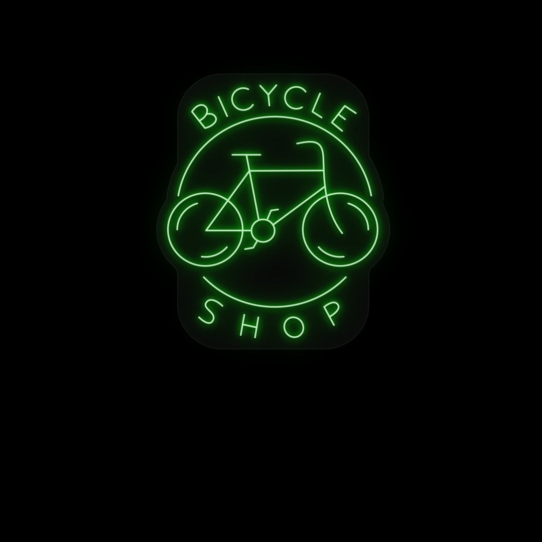 Bicycle Shop Neon Sign 