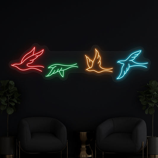 Birds Neon Sign
