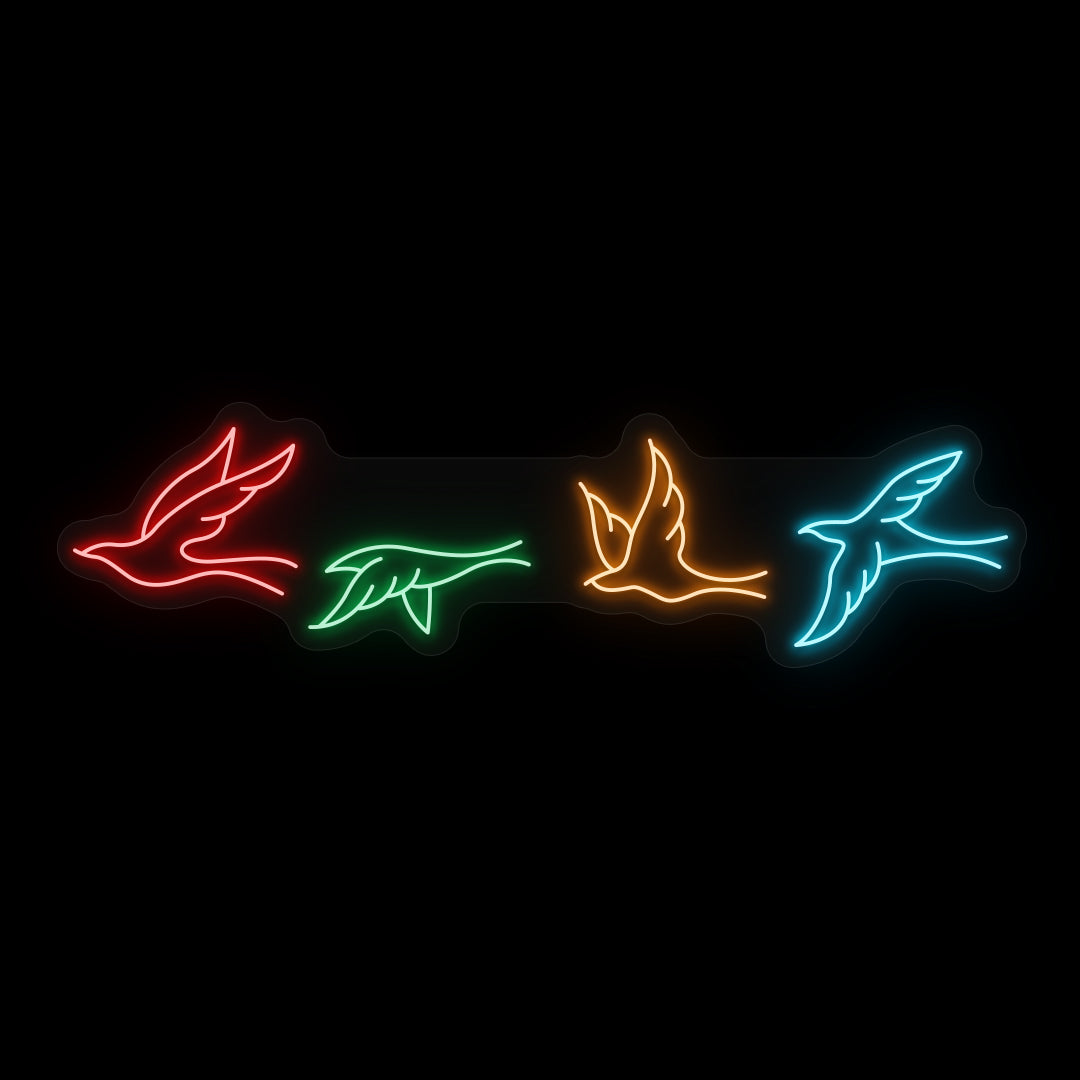 Birds Neon Sign