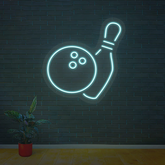 Bowling Neon Sign