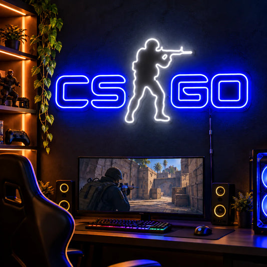 CS:GO Counter Strike Neon Sign