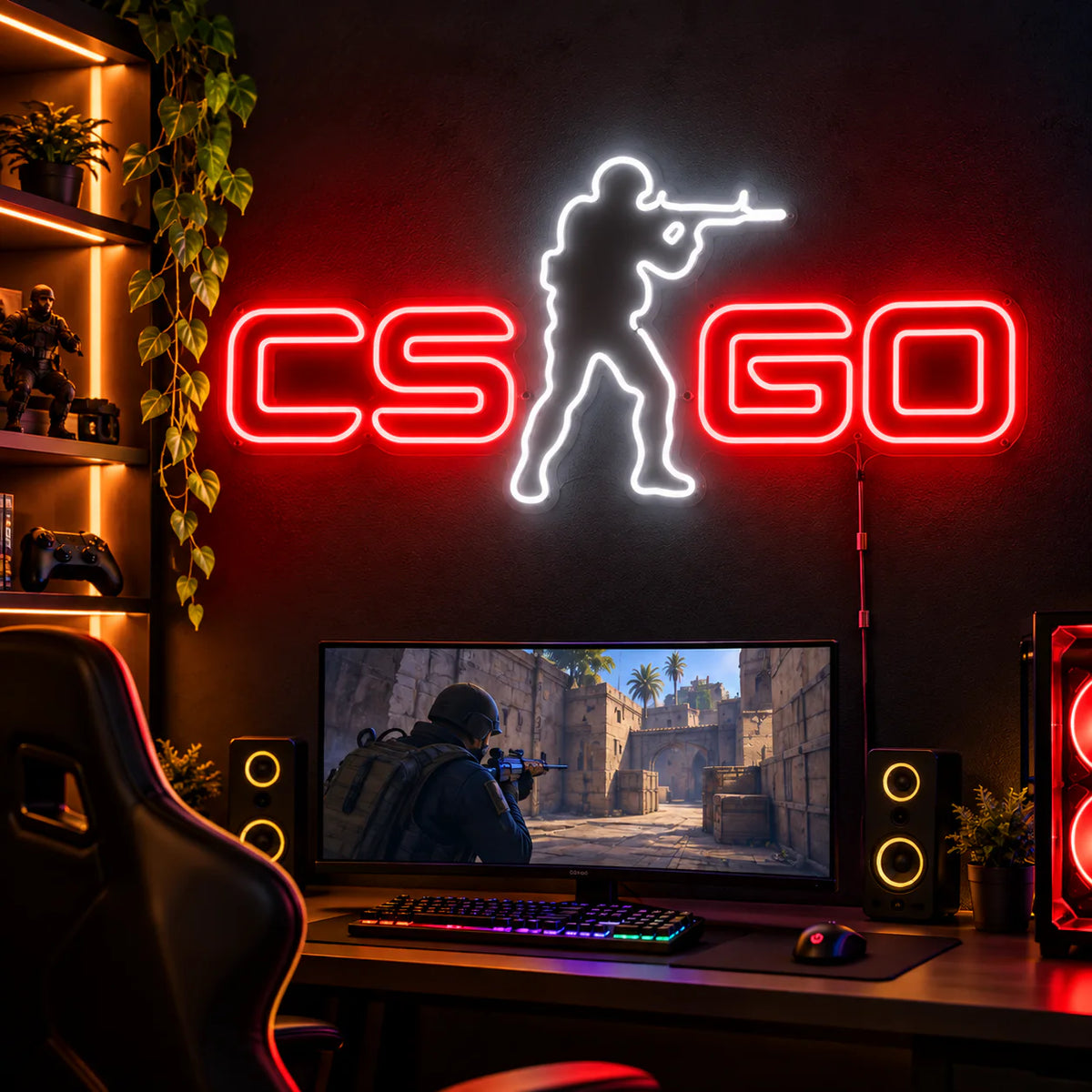 CS:GO Counter Strike Neon Sign