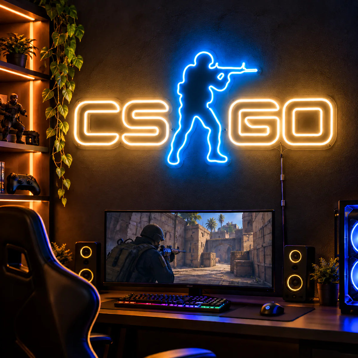 CS:GO Counter Strike Neon Sign