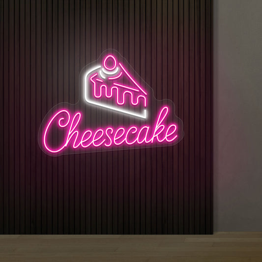 Cheesecake Neon Sign