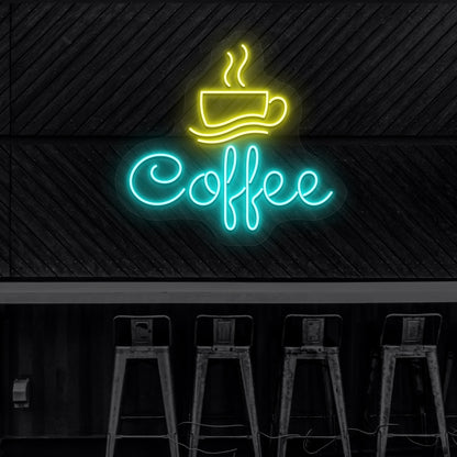 Coffee Cup Neon Sign