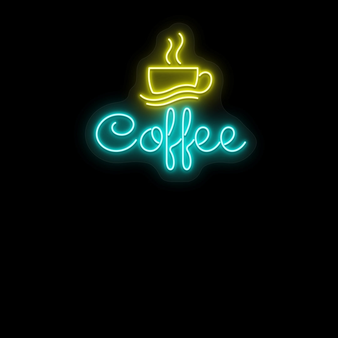 Coffee Cup Neon Sign