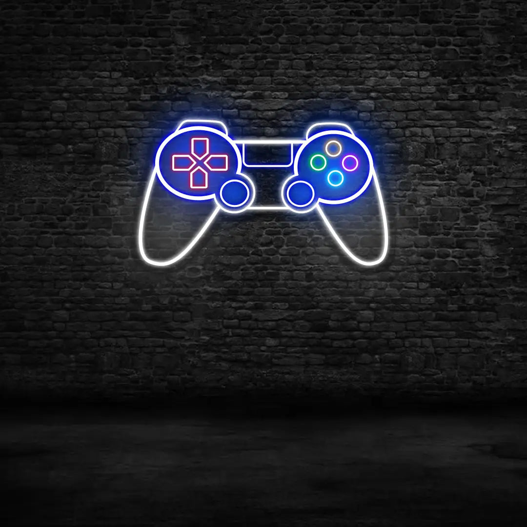 Buy Neon Game Controller Sign Gamepad Led Light - Sparky Neon