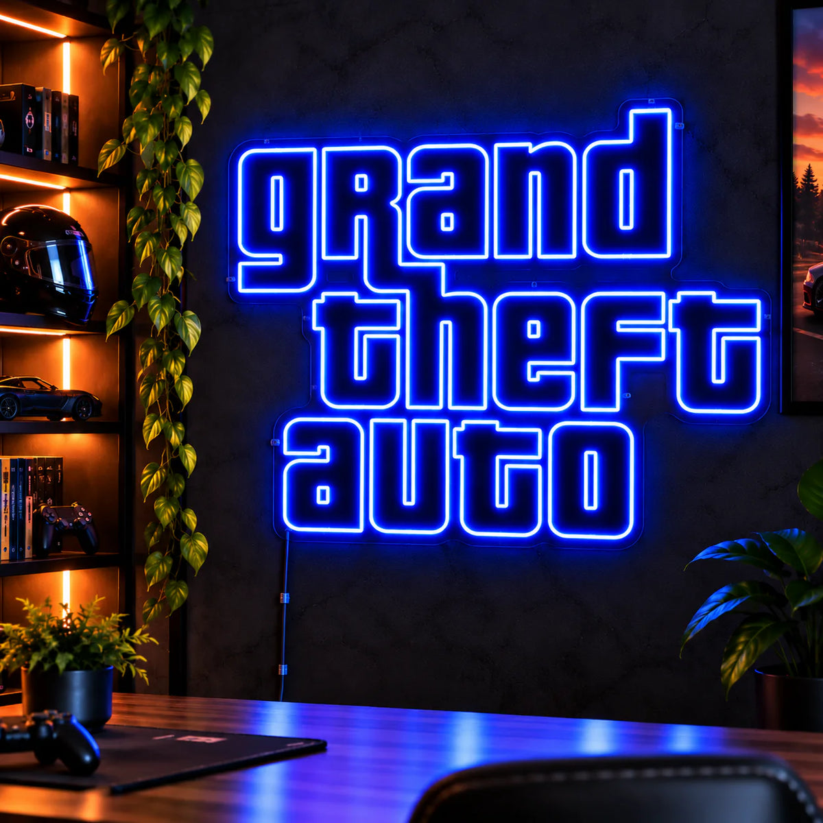 Grand Theft Auto (GTA) Neon Sign