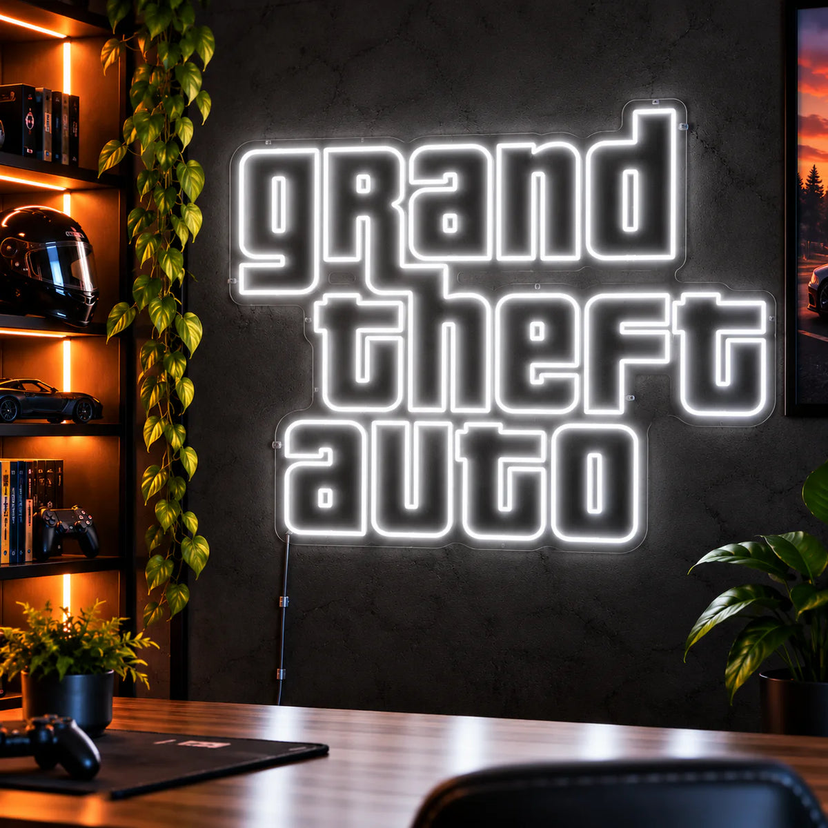Grand Theft Auto (GTA) Neon Sign