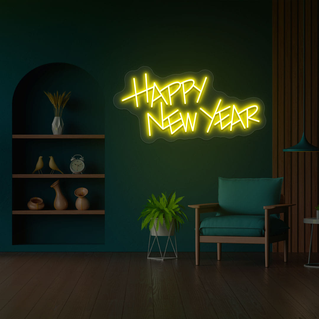 Happy New Year LED Neon Sign