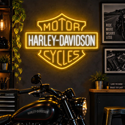 Harley Davidson Neon Sign