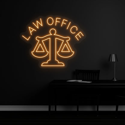Law Office Neon Sign