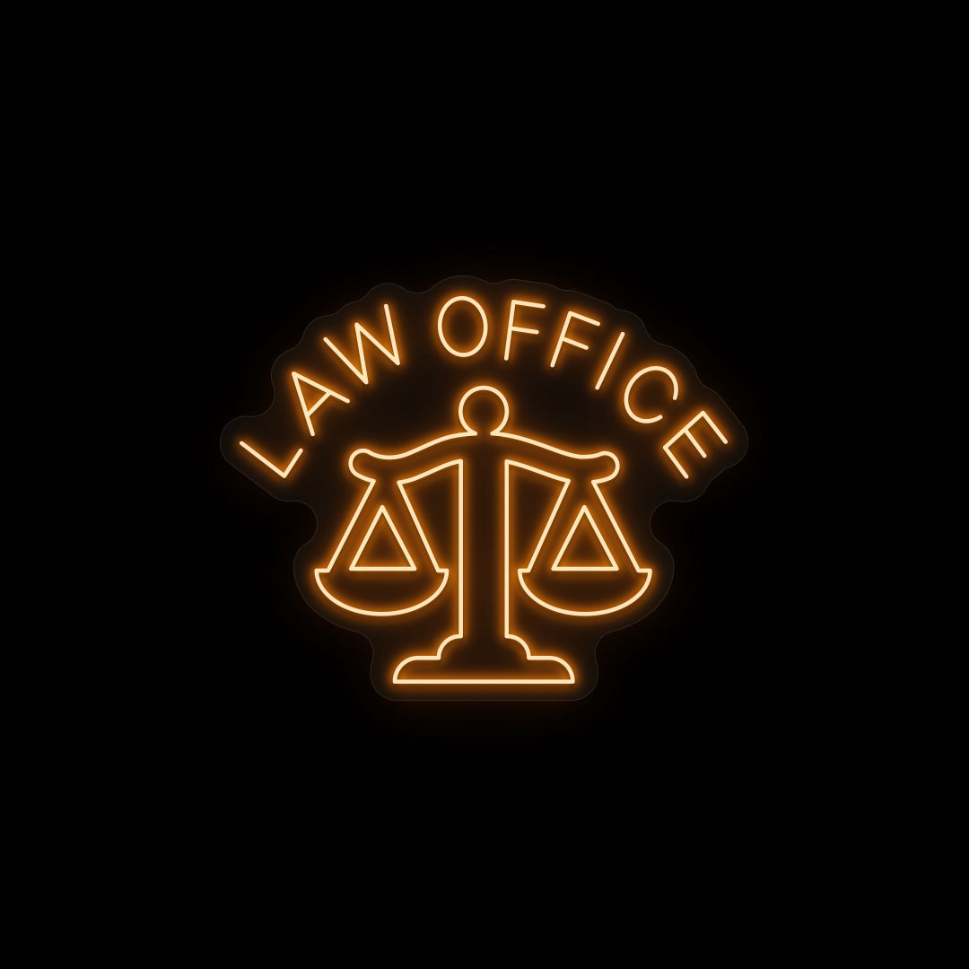 Law Office Neon Sign