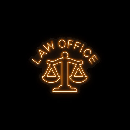 Law Office Neon Sign