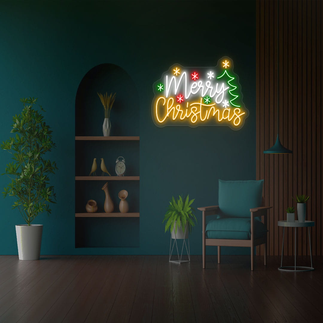 Merry Christmas Led Neon Sign