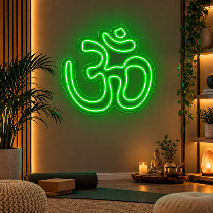 OM Neon Sign