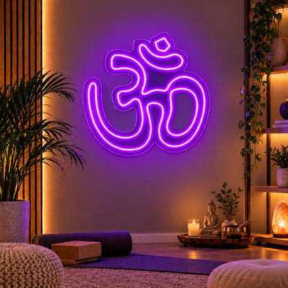 OM Neon Sign