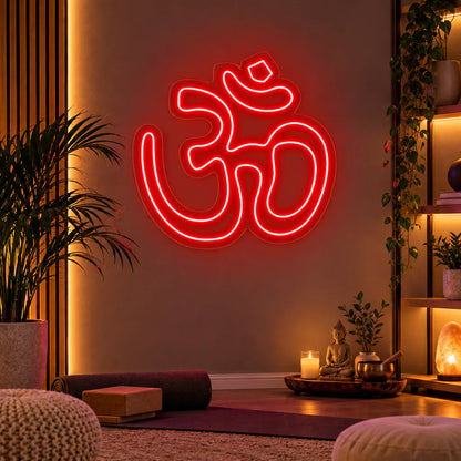 OM Neon Sign