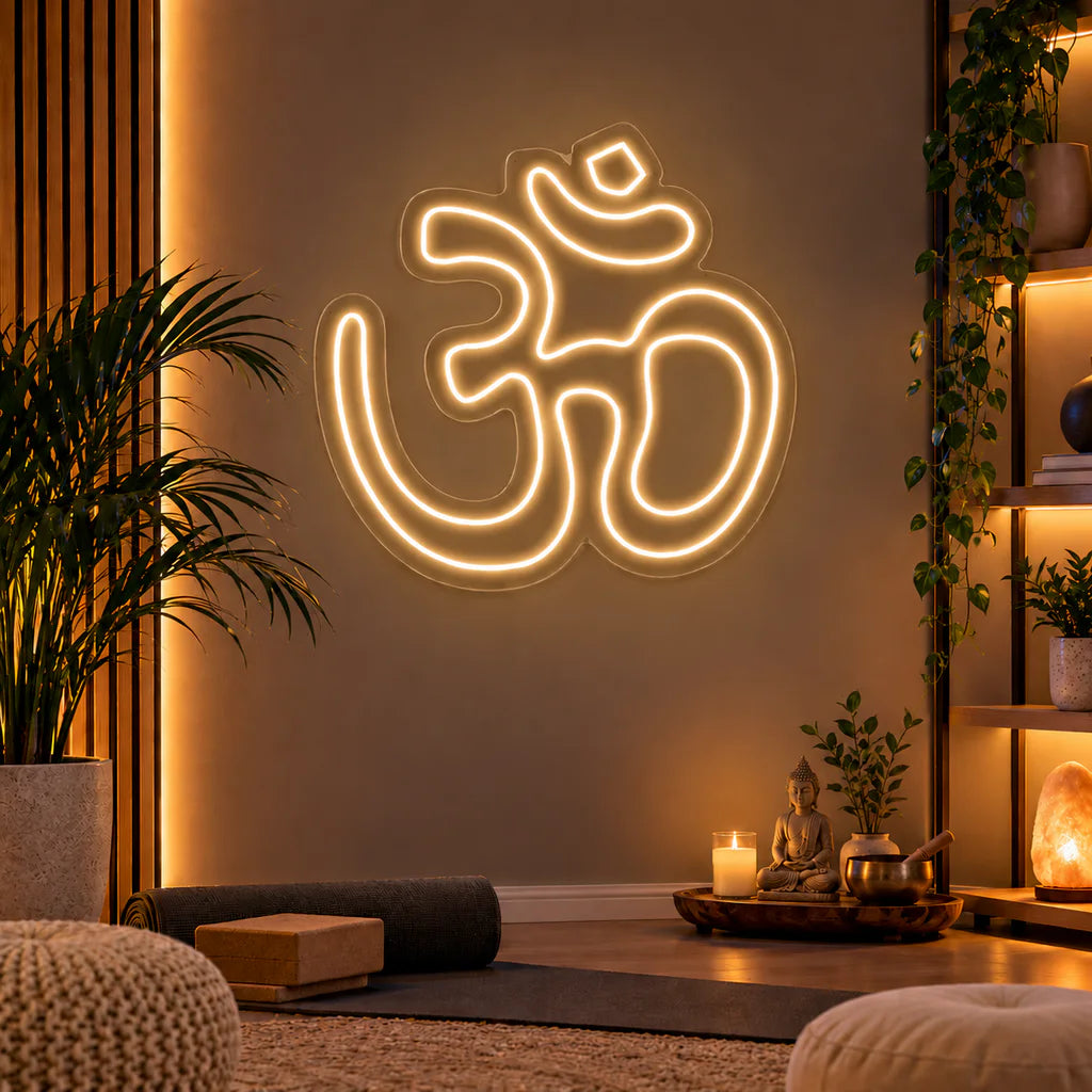 OM Neon Sign