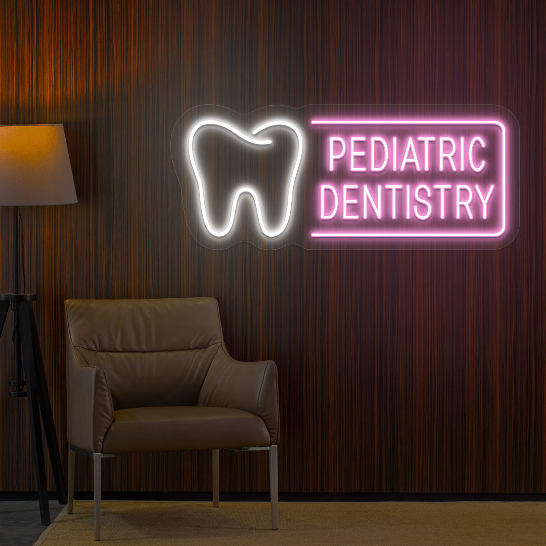 Pediatric Dentistry Neon Sign