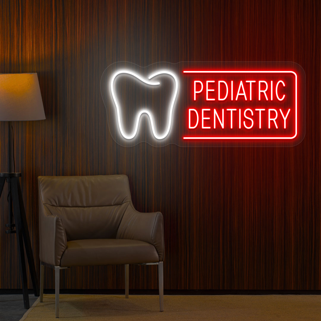 Pediatric Dentistry Neon Sign