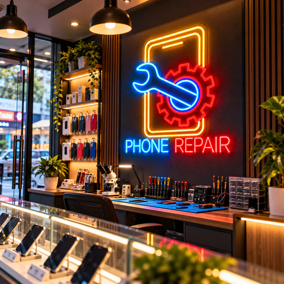 Phone Repair Neon Sign