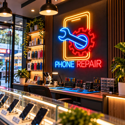 Phone Repair Neon Sign