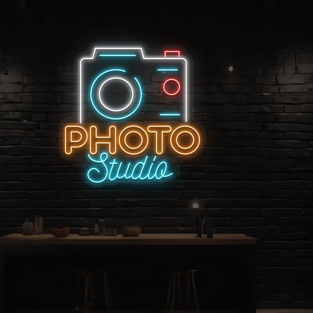 Buy Photo Studio Neon Sign | LED Light for Creators by Sparky Neon