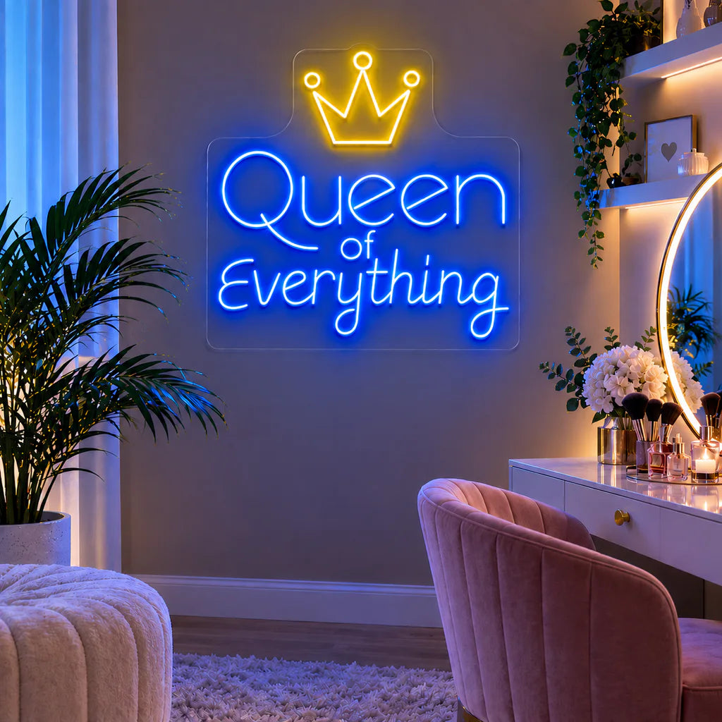 Queen of Everything Neon Sign