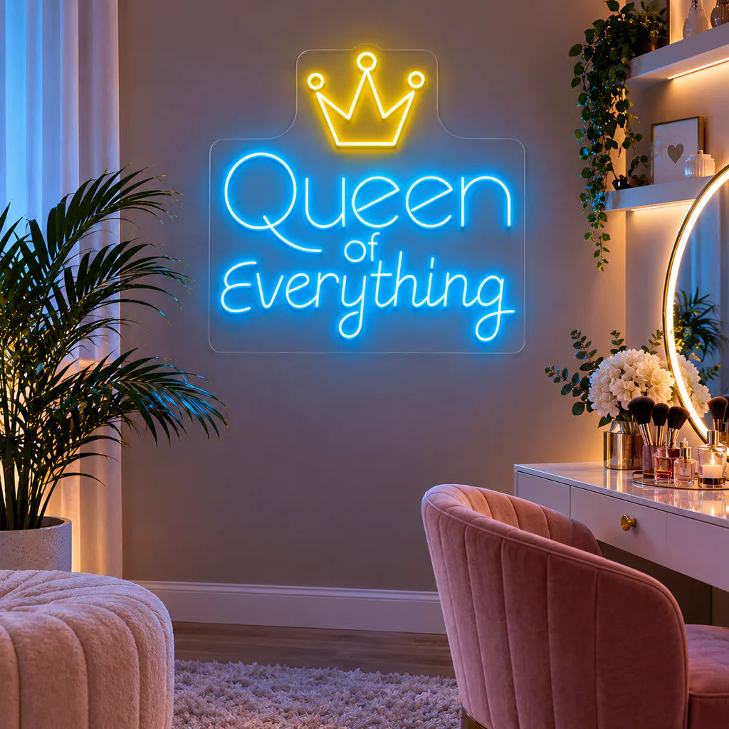 Queen of Everything Neon Sign