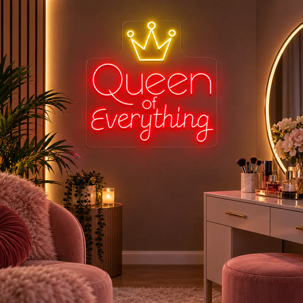 Queen of Everything Neon Sign